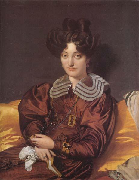 Jean Auguste Dominique Ingres Madame Marie Marcotte Norge oil painting art